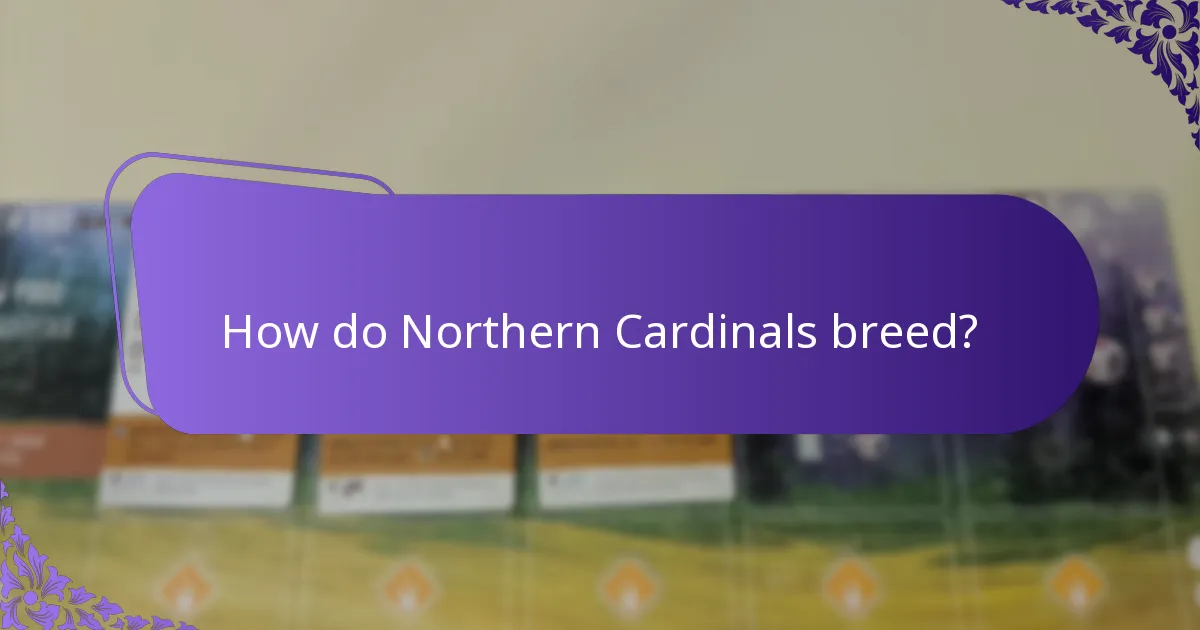 Where does the Northern Cardinal typically inhabit?