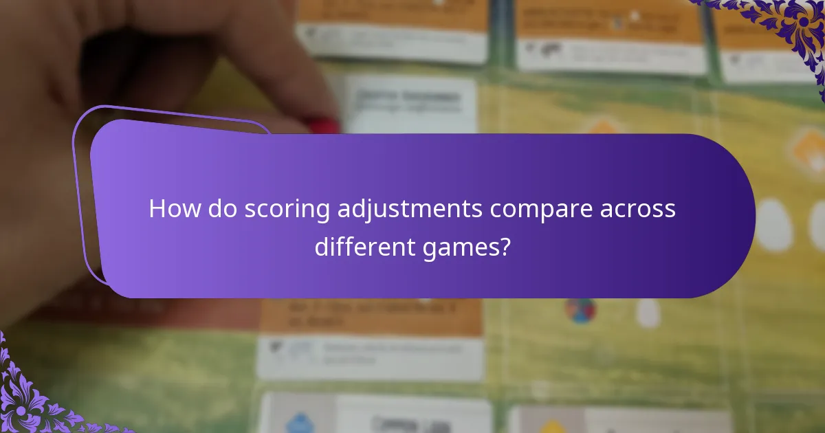 How do scoring mechanics work?