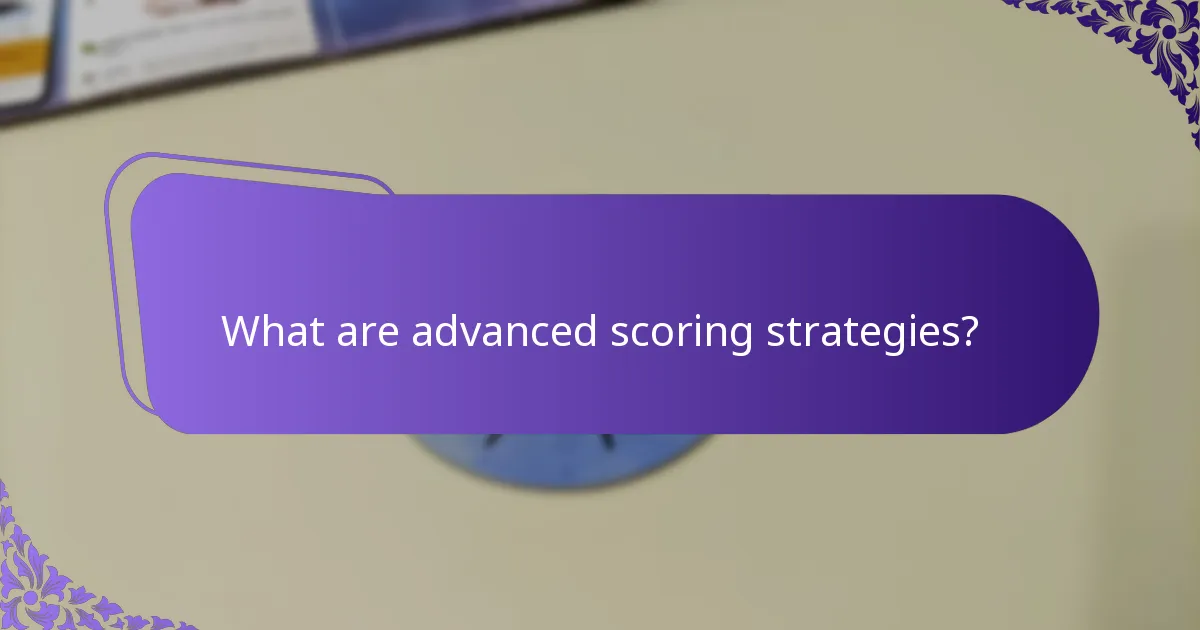 What are the best practices for implementing scoring strategies?