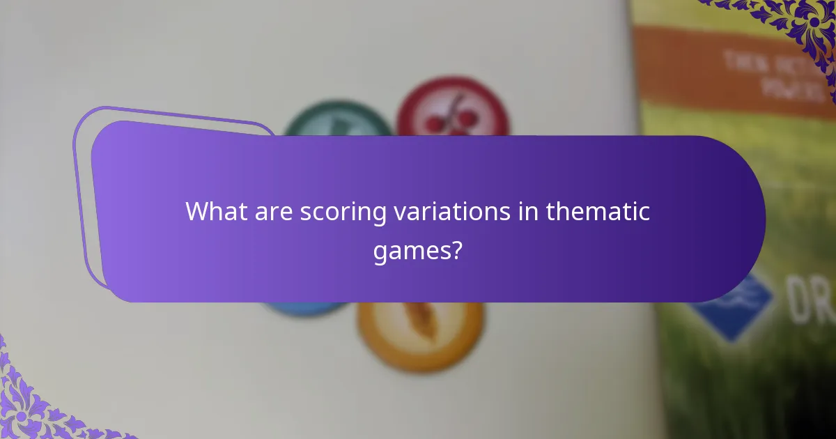 What are the challenges of integrating scoring variations?