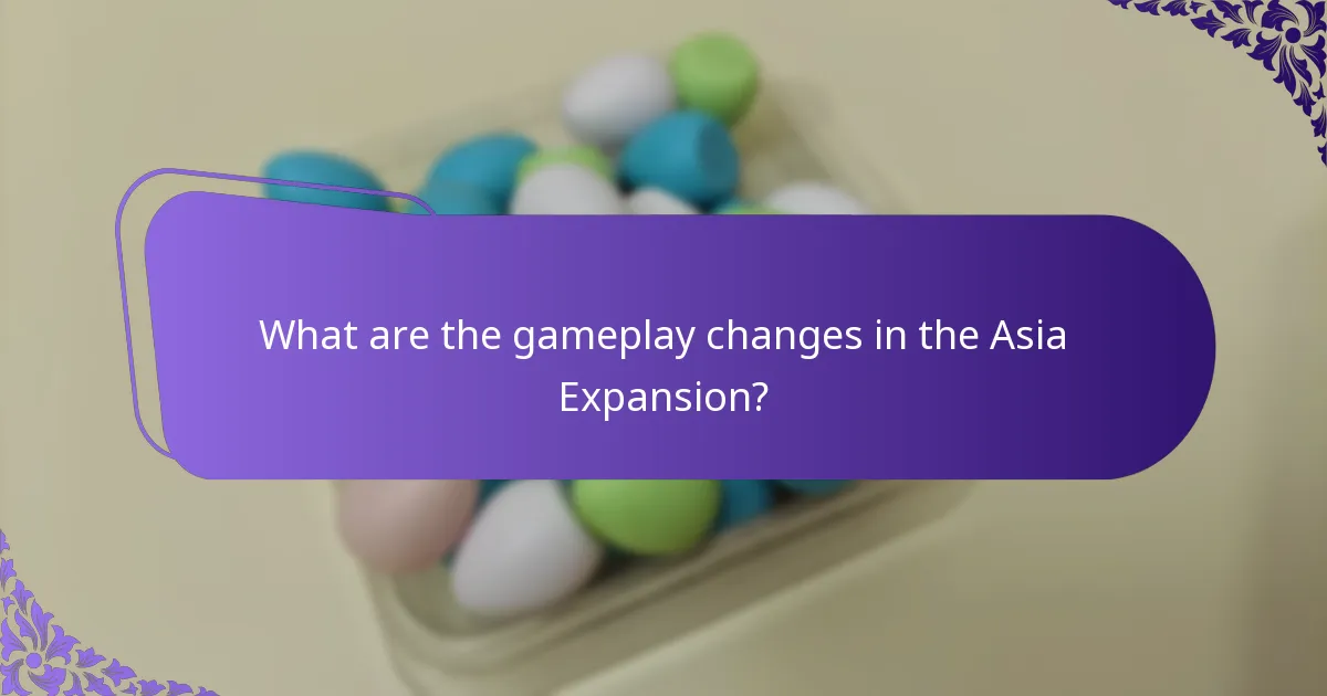What unique cards are introduced in the Asia Expansion?