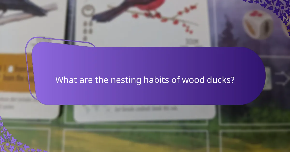 What does the diet of wood ducks consist of?