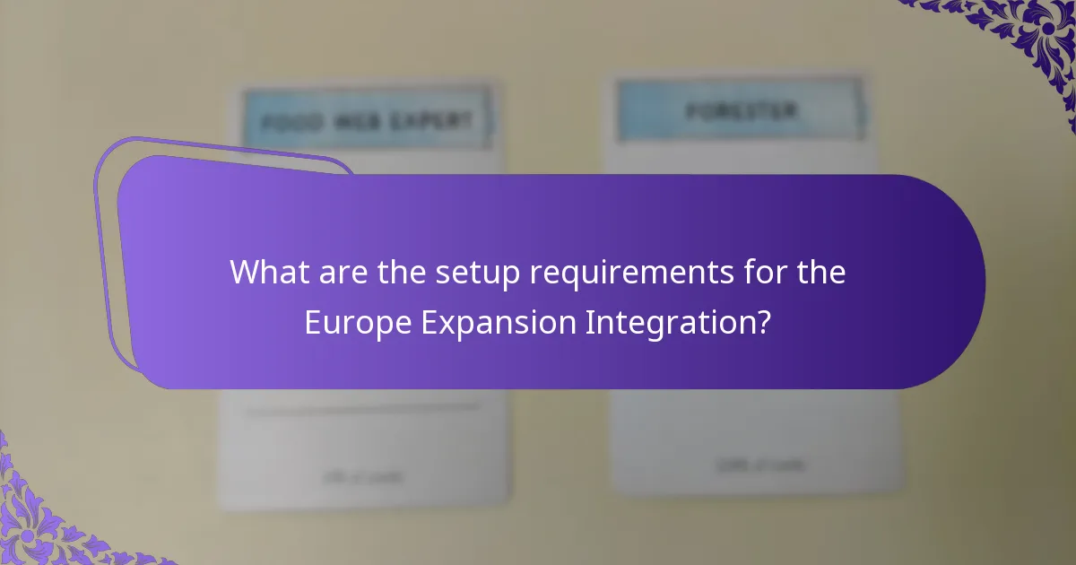 What gameplay changes come with the Europe Expansion?