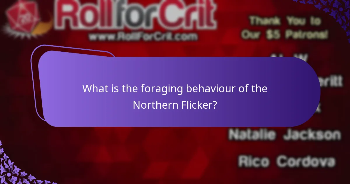 What are the challenges faced by Northern Flickers in their habitats?