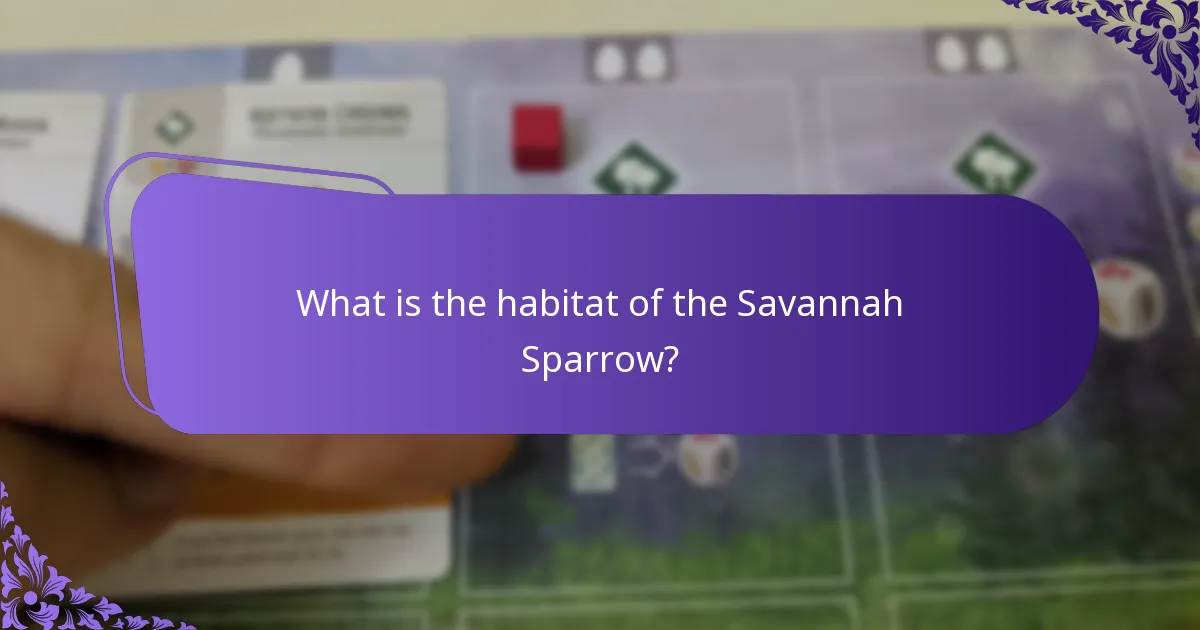 What threats do Savannah Sparrows face in their habitat?